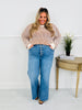 Push Your Buttons Tummy Control Wide Leg Jeans