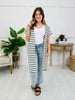 Earn Those Stripes Cardigan In Black