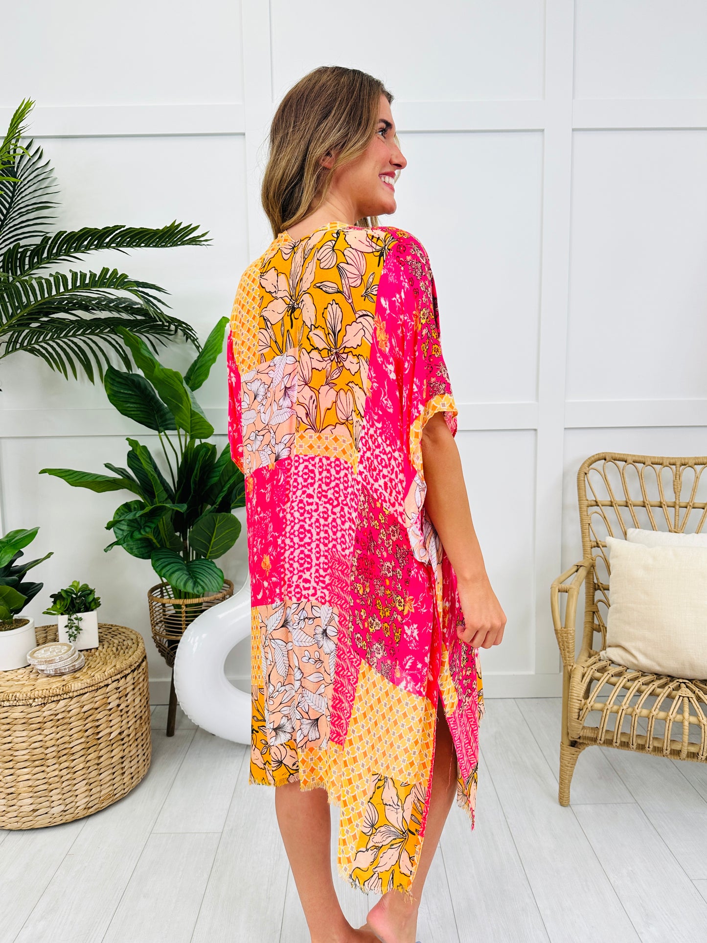 Pretty in Patchwork in Fuchsia