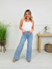 Three of a Kind Tummy Control Wide Leg Jeans in Three Inseams