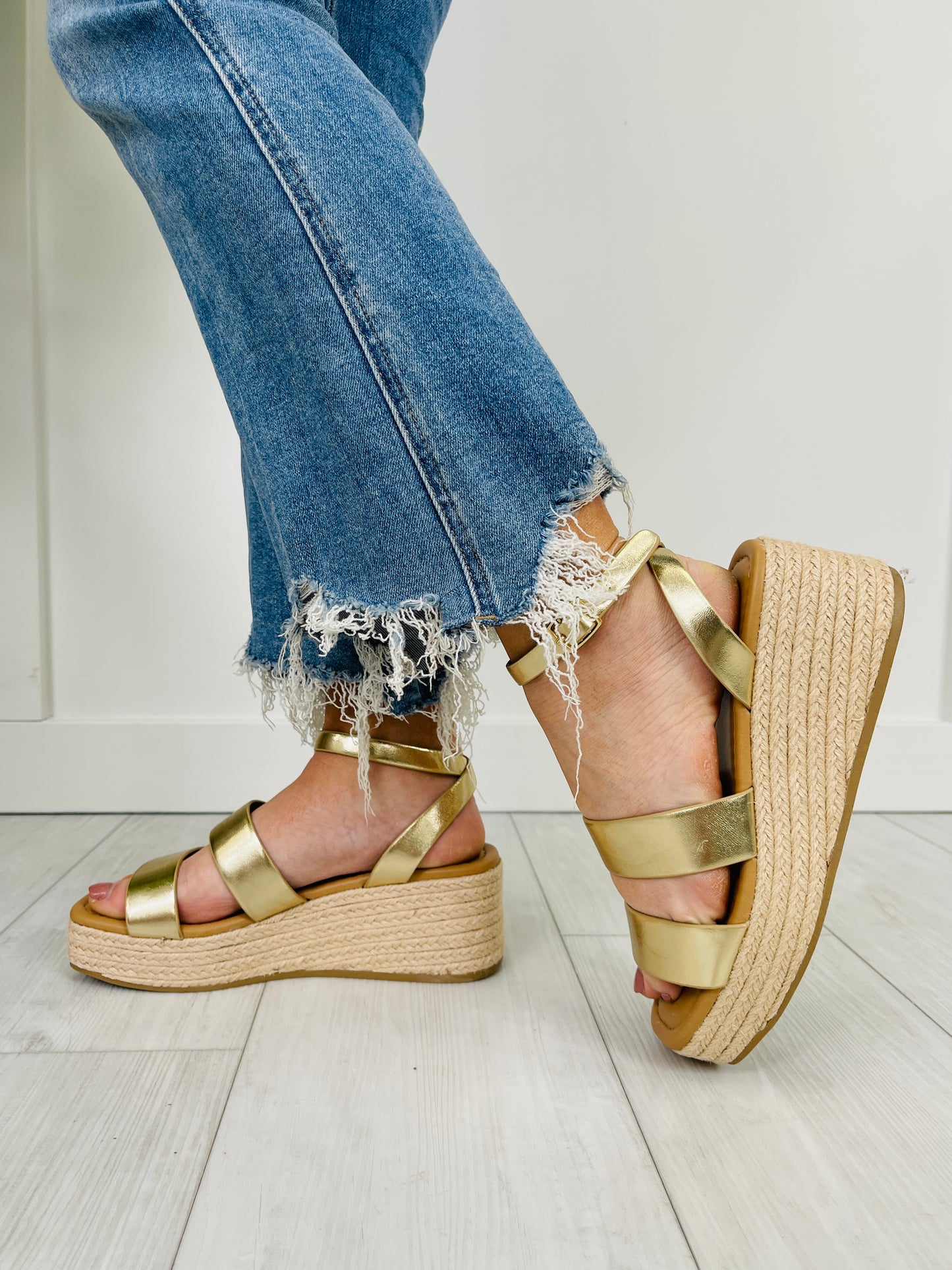 Dancing Through the Daylight Wedges In Gold