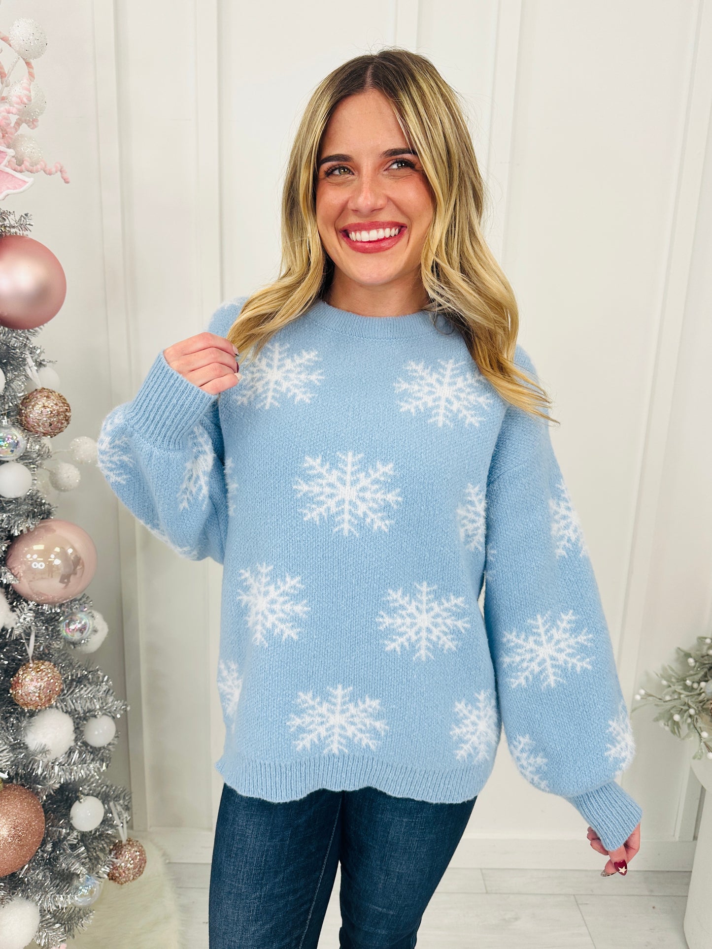 Flurries Of Fun Sweater