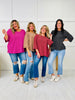 REG/CURVY Cozy Corded Top- Multiple Colors!