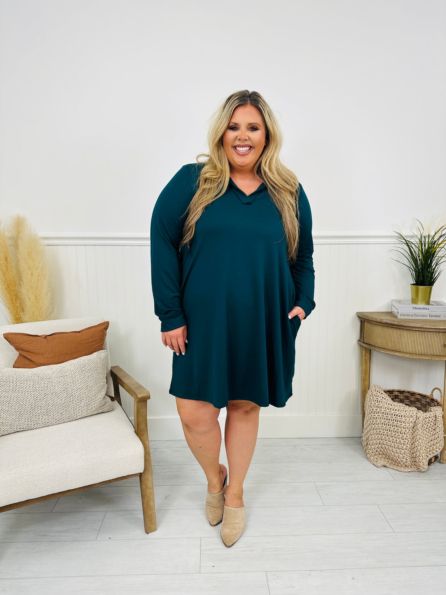 Fall Is In The Air Dress - Multiple Colors!