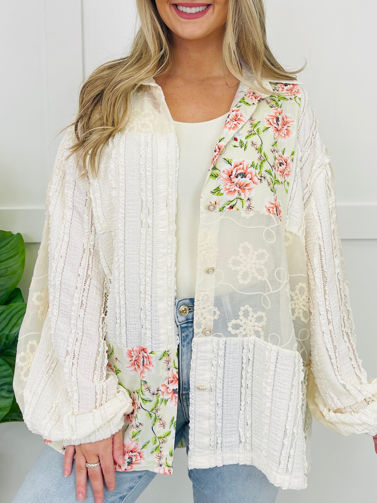 Floral Elegance Top