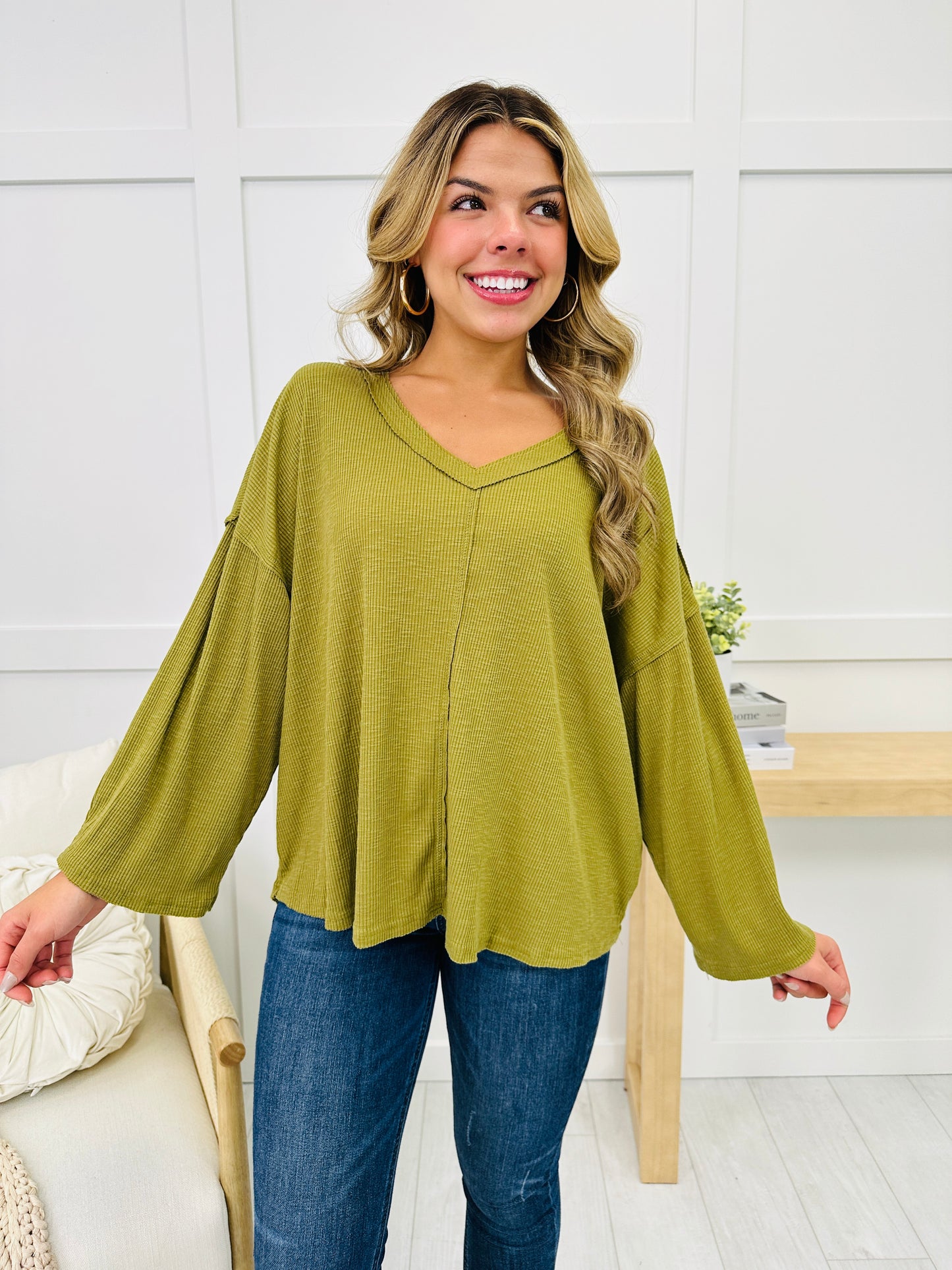 Ease Into Autumn Long Sleeve Top- Multiple Colors!