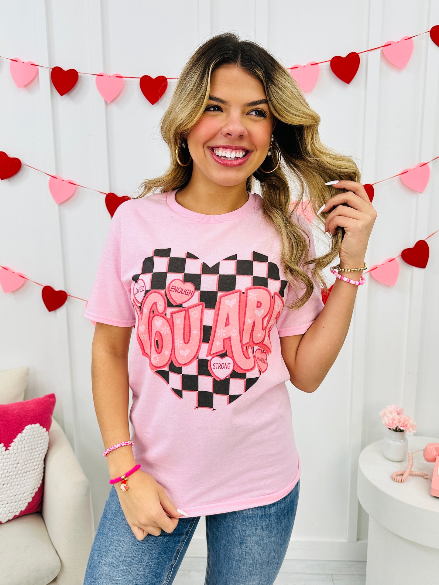 Sweetheart Affirmations Graphic Tee