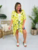 Island Breeze Kimono in Yellow