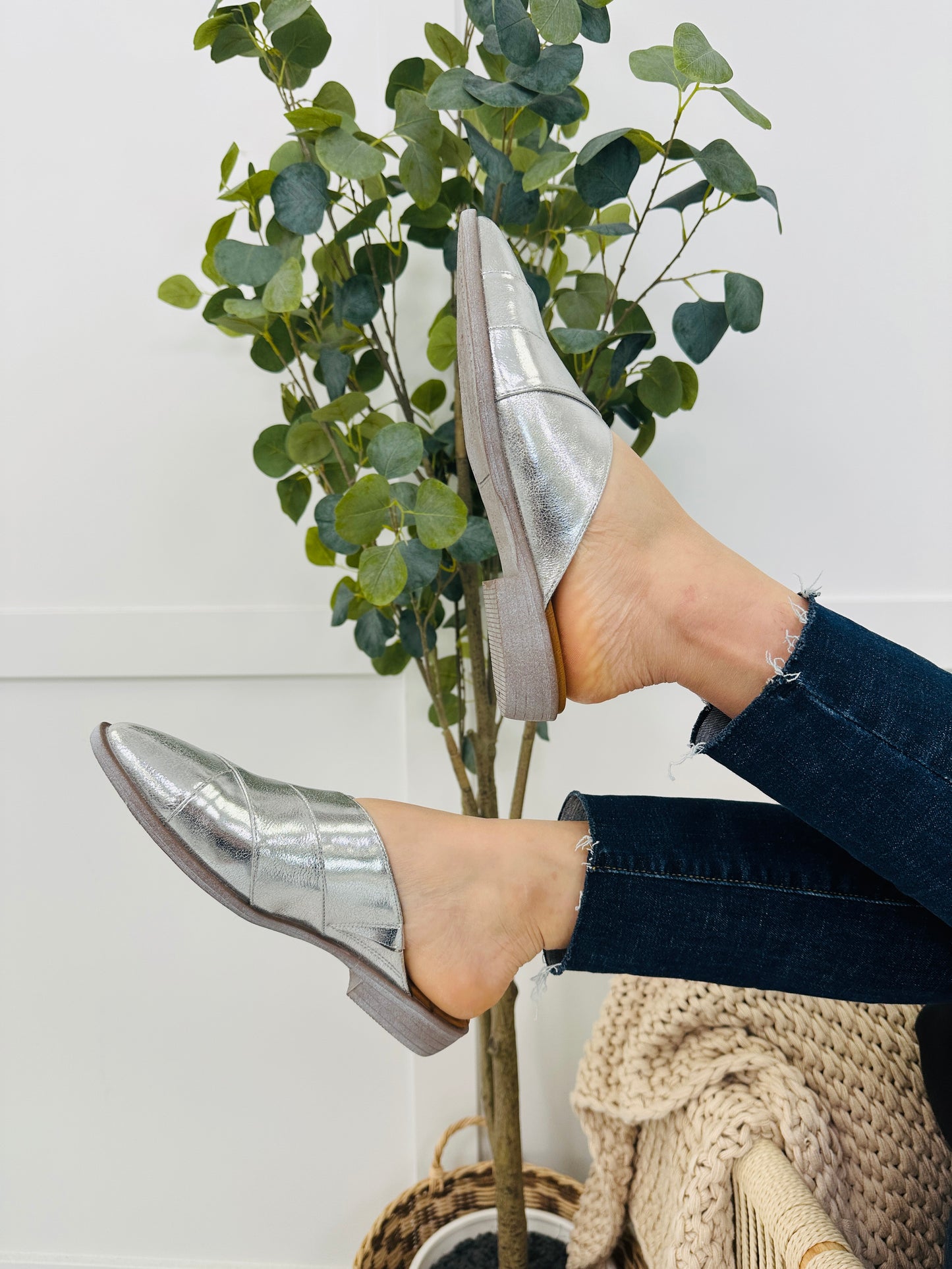 Silver Lining Mules