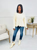 Contoured Comfort Sweater in Ivory