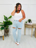Judy Blue Dazzle Me Rigid Magic Straight Leg Jeans