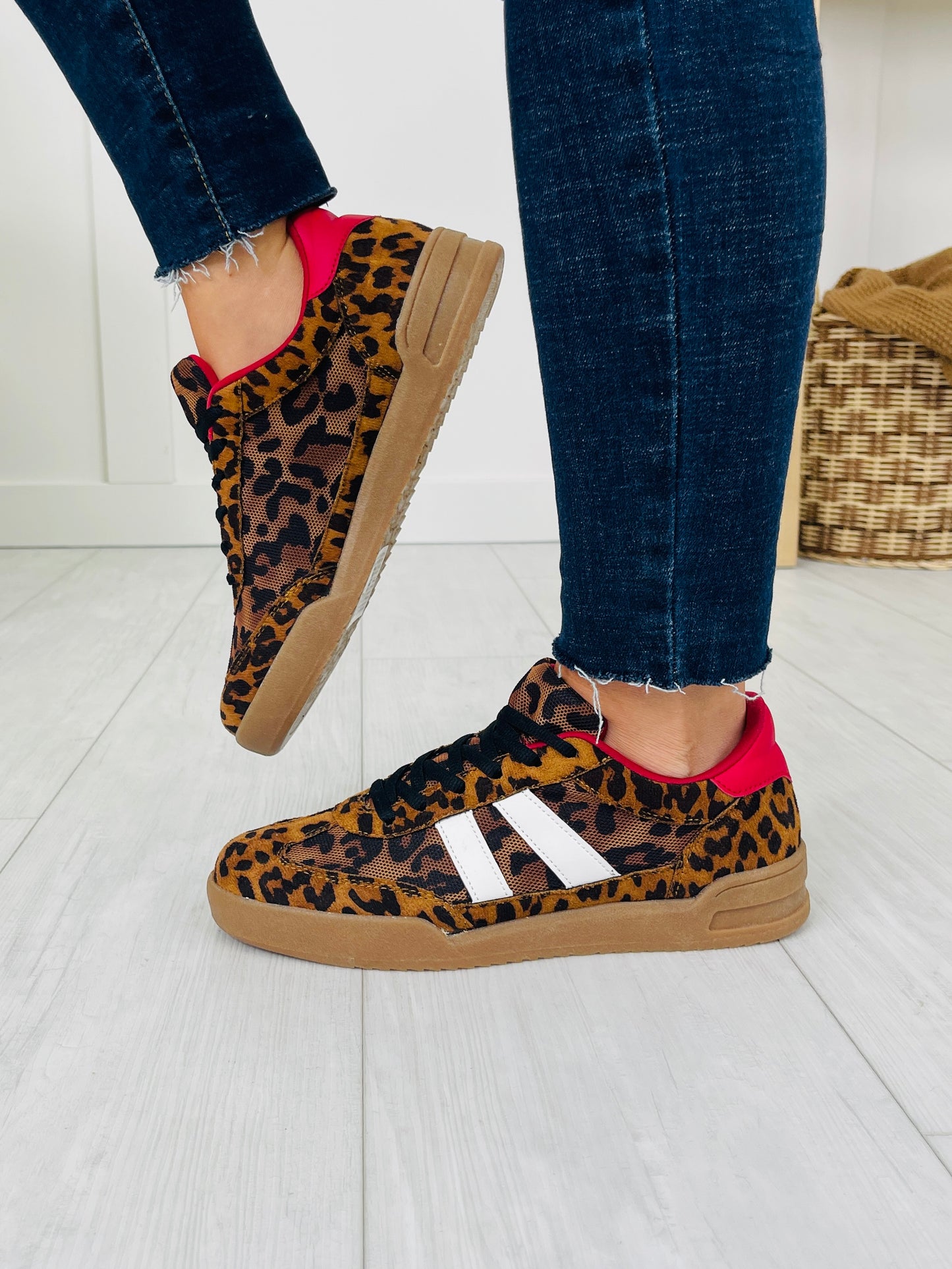 Dash & Dare Sneakers in Leopard