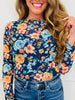 Midnight Meadow Top
