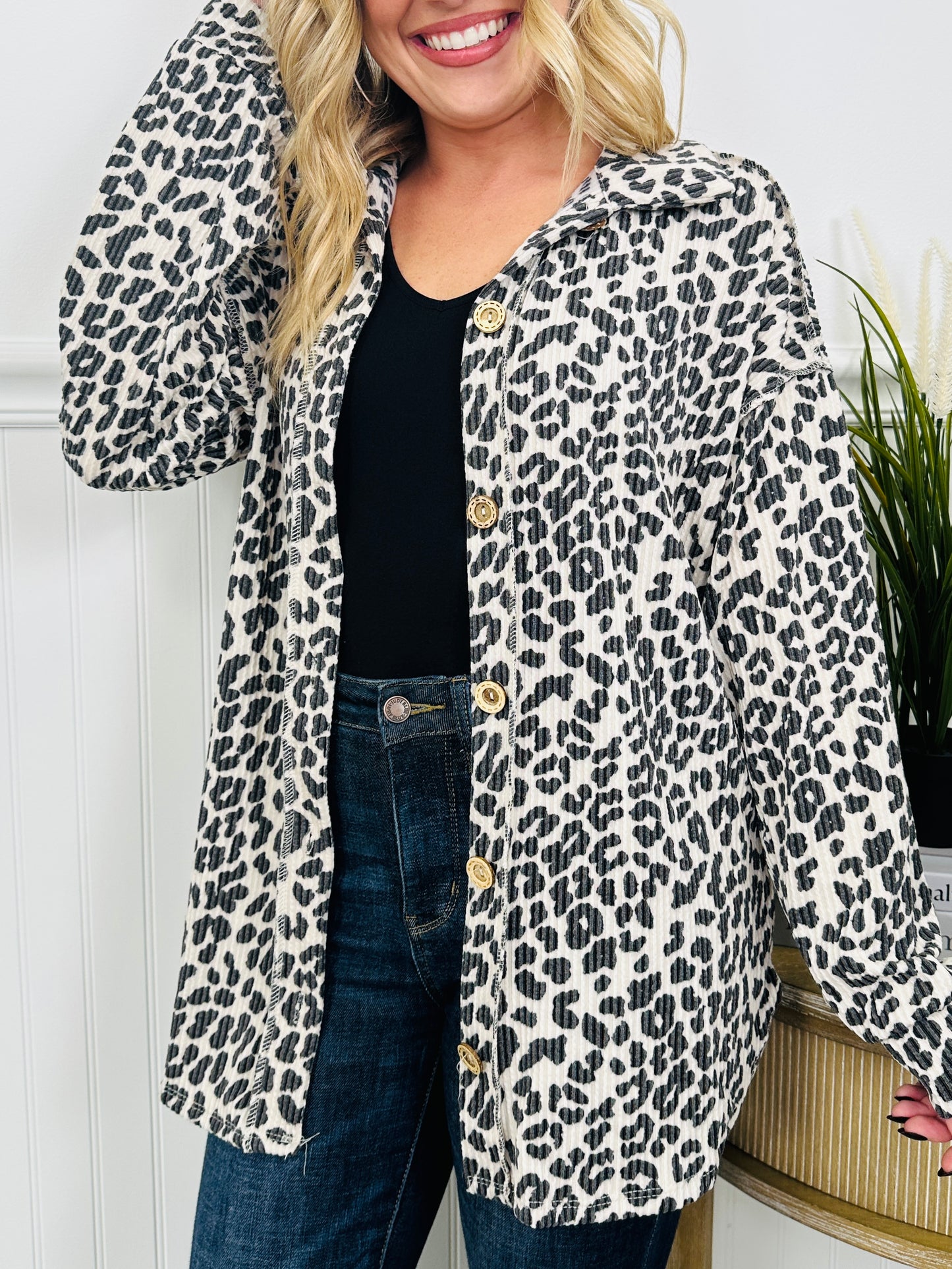 Wild At Heart Shacket- Multiple Colors!