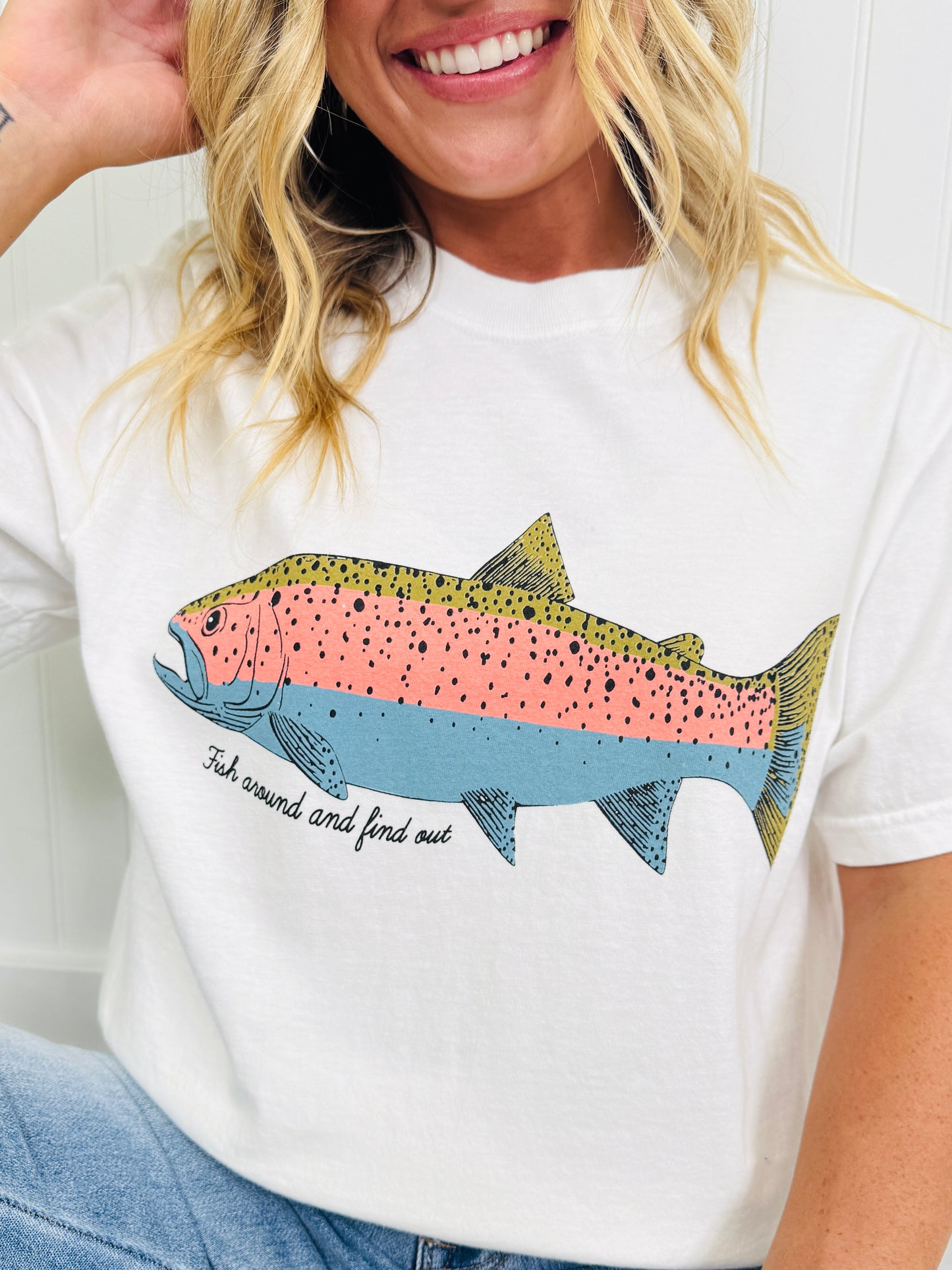 Fish Around And Find Out Graphic Tee