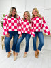 REG/CURVY Come Check This MOCO Exclusive Design Checkered Sweater- Multiple Colors!