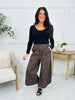 Easy Roamer Pants in Mocha Leopard