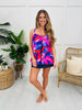The Mackenzie Tankini Top in Aurora
