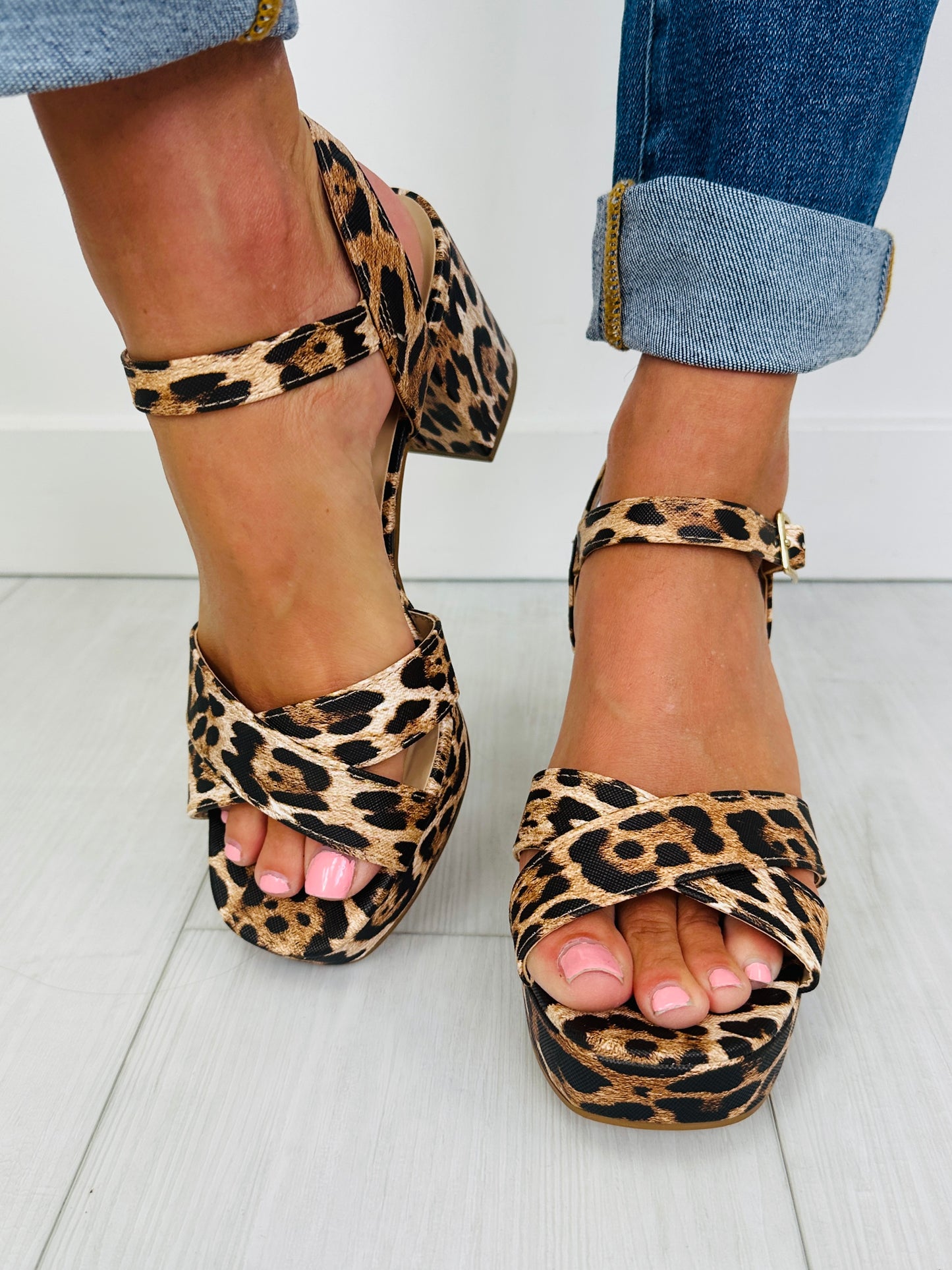 Talk Of The Night Heels In Leopard