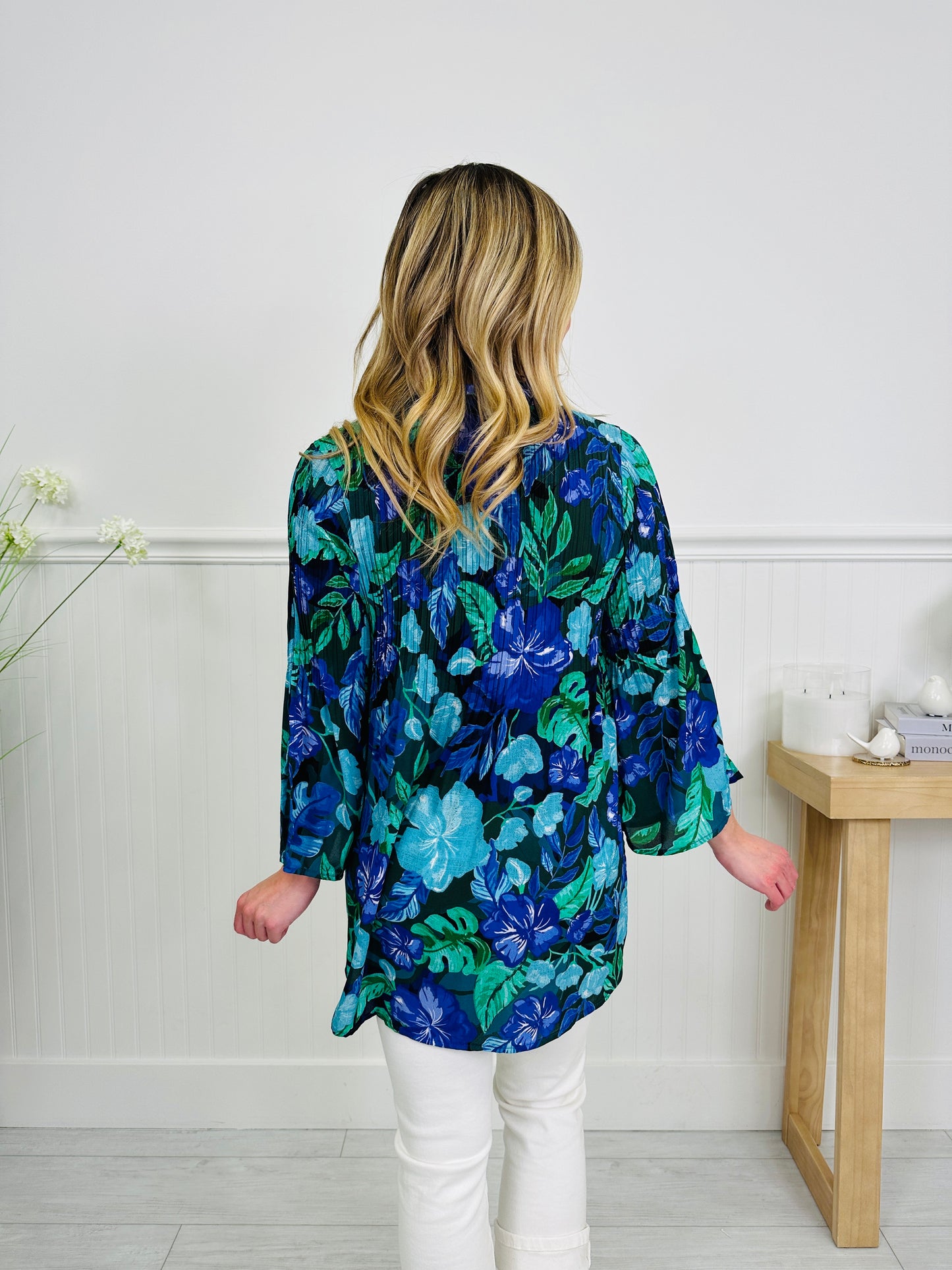 Let the Sunshine In Top in Naples Print