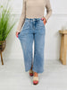 Style Standard Tummy Control Cropped Wide Leg Jeans In Multiple Inseams