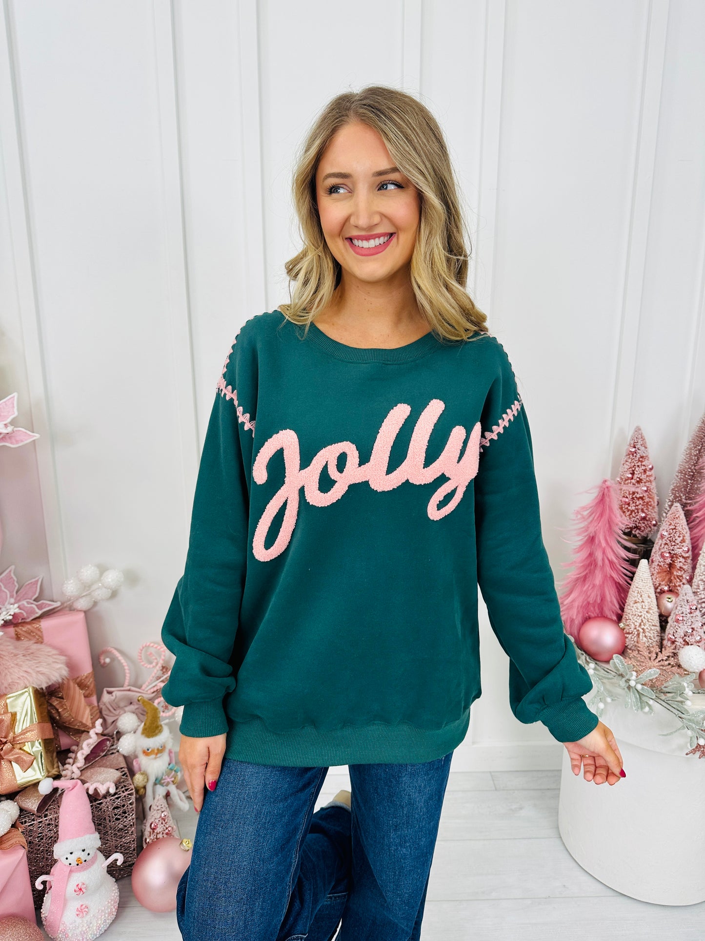 Oh So Jolly Sweatshirt- Multiple Colors!