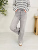 Grey Goals Tummy Control Wide Leg Jeans In Multiple Inseams