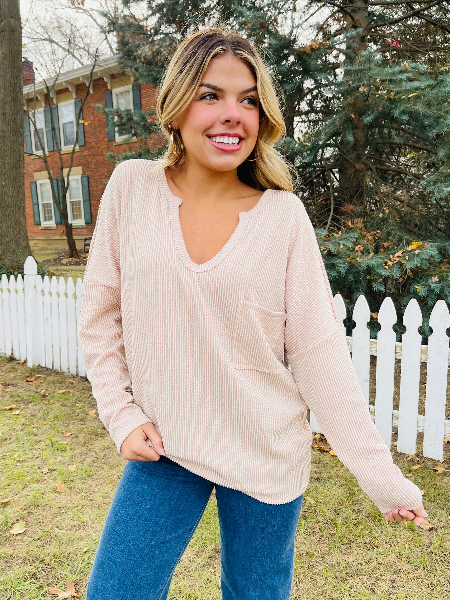 Cute and Corded Top- Multiple Colors!