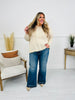 Effortless Release Tummy Control Wide Leg Release Hem Jeans