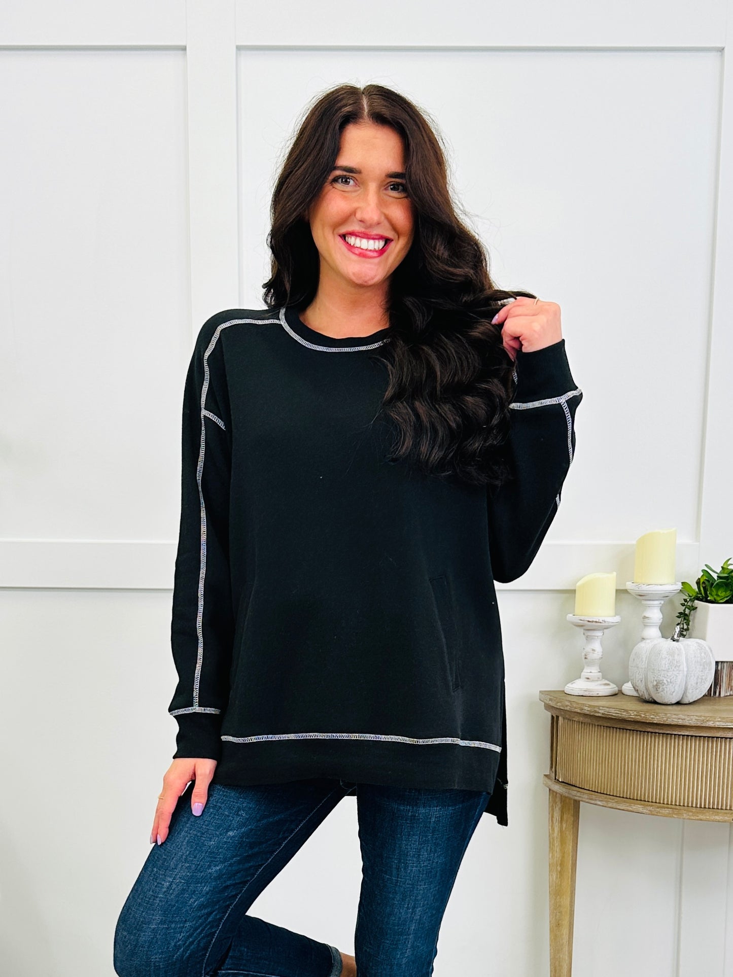 Laid Back Living Top In Multiple Colors