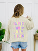 Happiest When Dilly Dallying Graphic Crewneck Sweatshirt