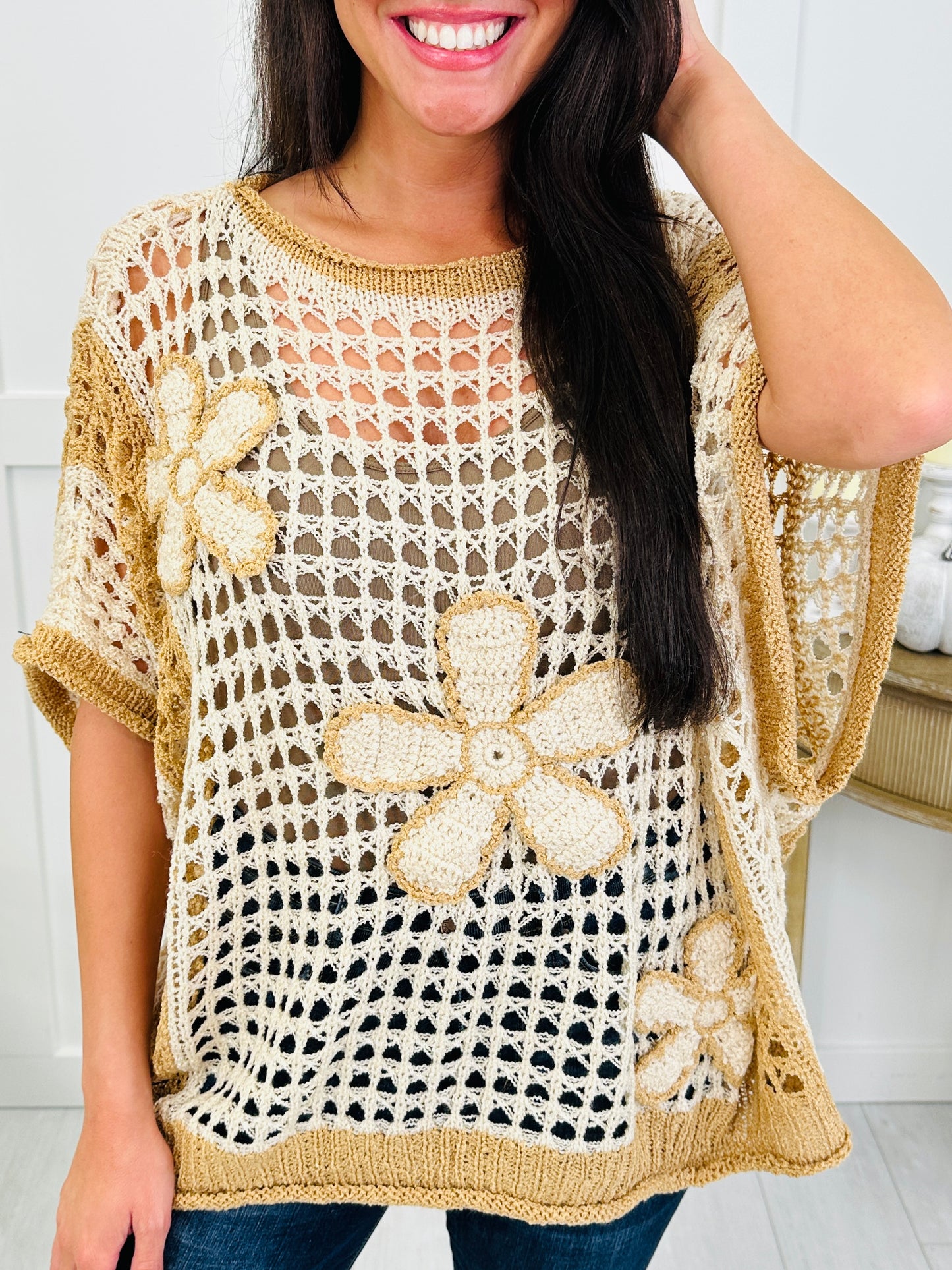 Rustic Daisy Top