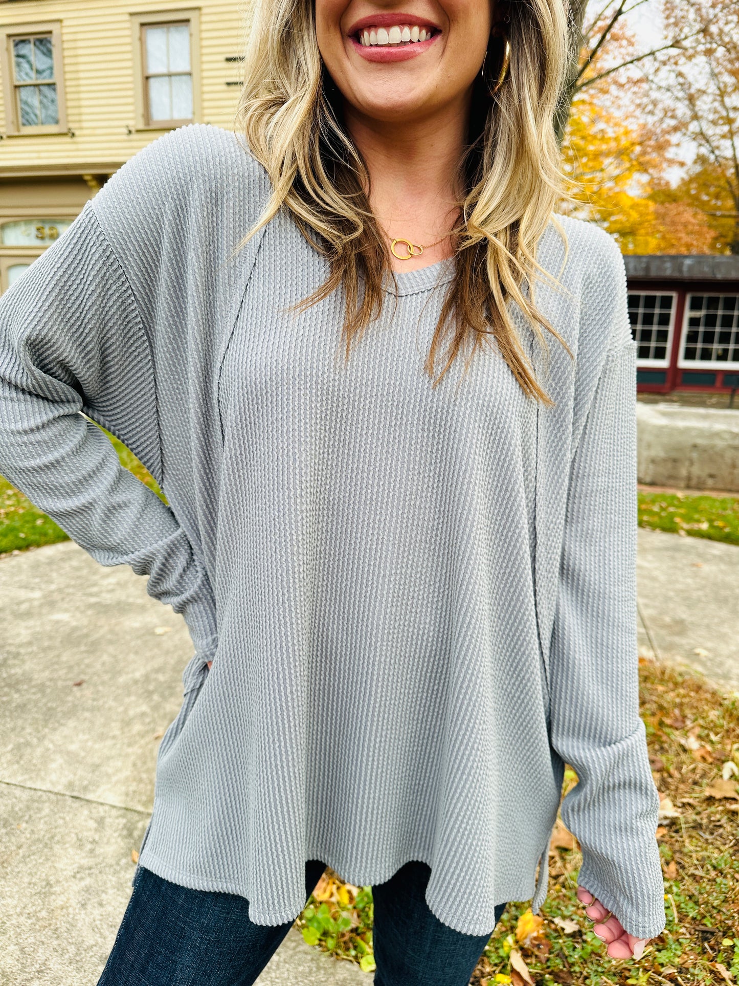 REG/CURVY Cozy and Corded Top - Multiple Colors!