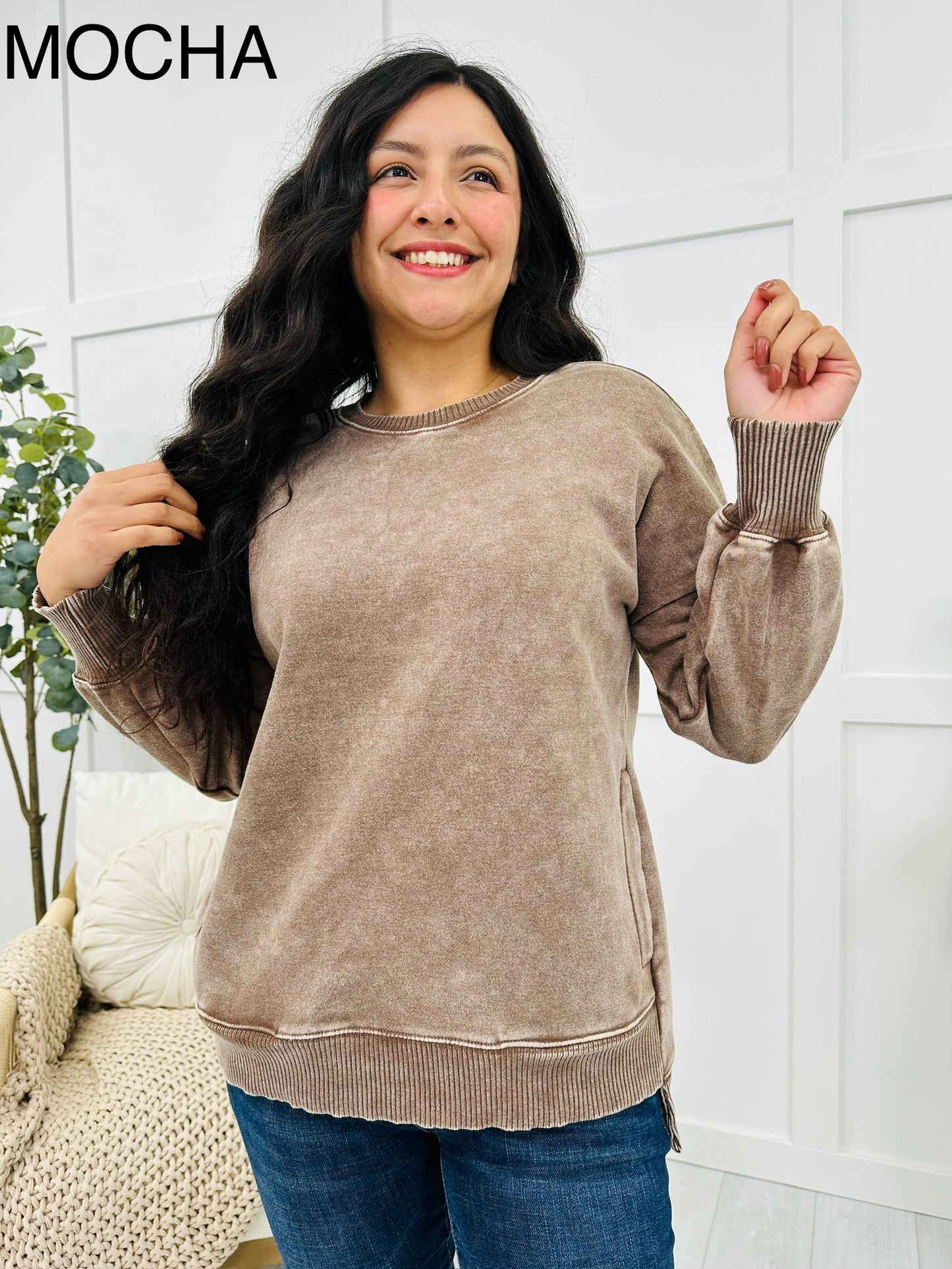 DOORBUSTER! REG/CURVY Collecting Moments Pullover- Multiple Colors!