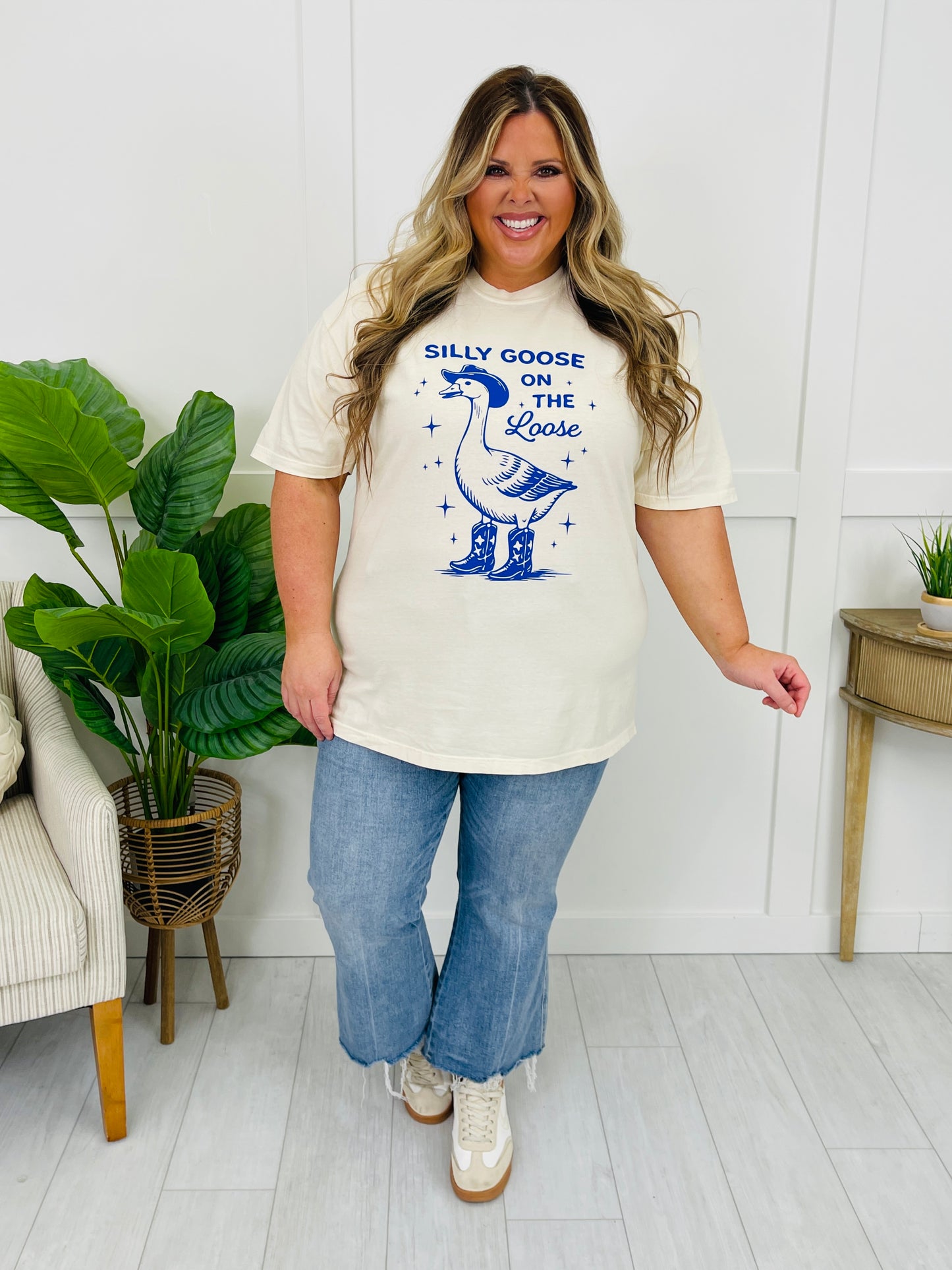 Silly Goose on the Loose Graphic Tee