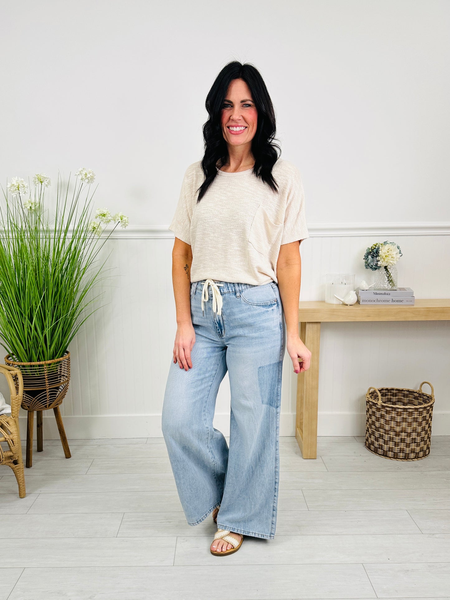 Judy Blue Feeling Fresh Palazzo Jeans