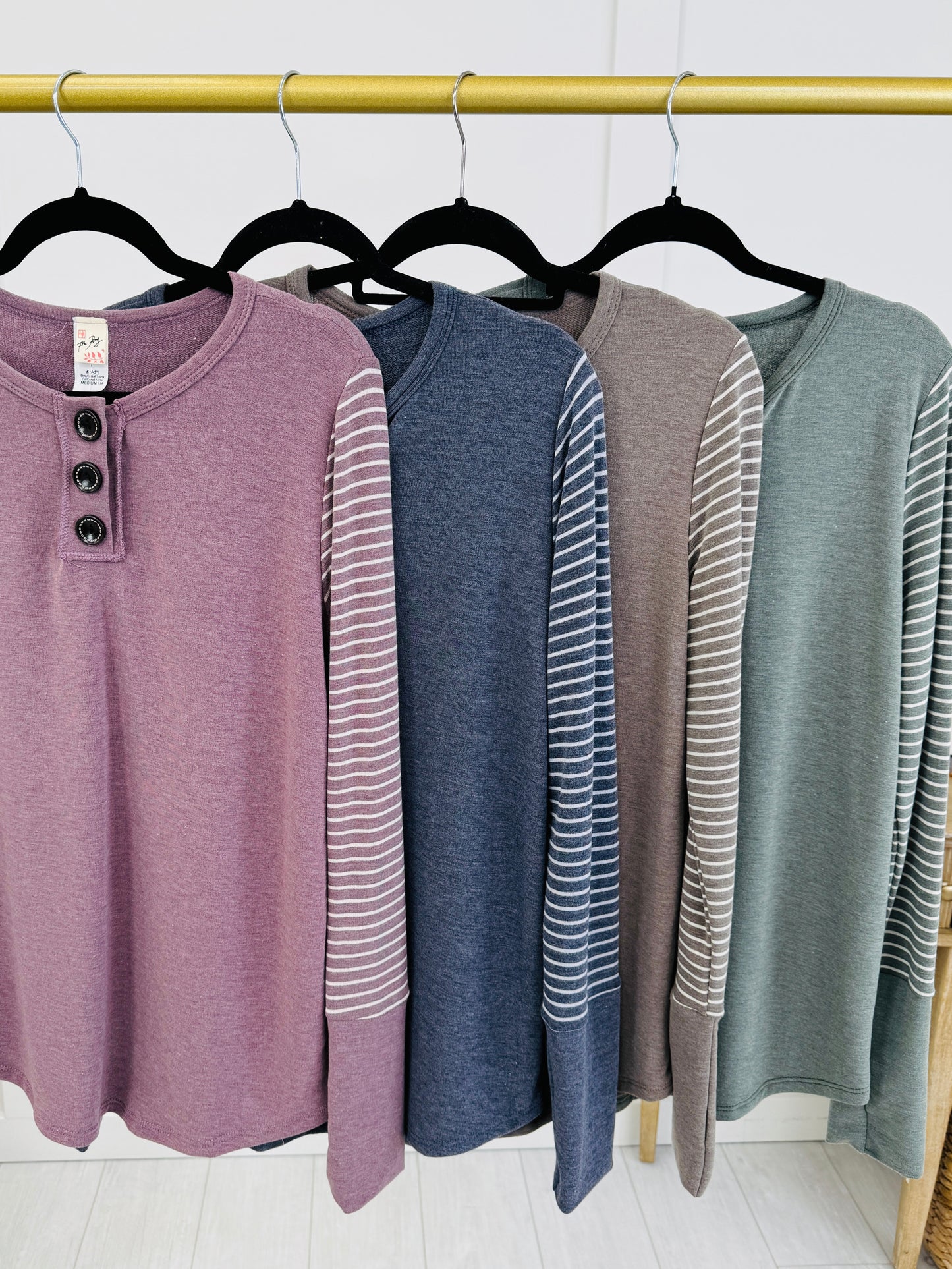 Modern Minimal Top In Multiple Colors