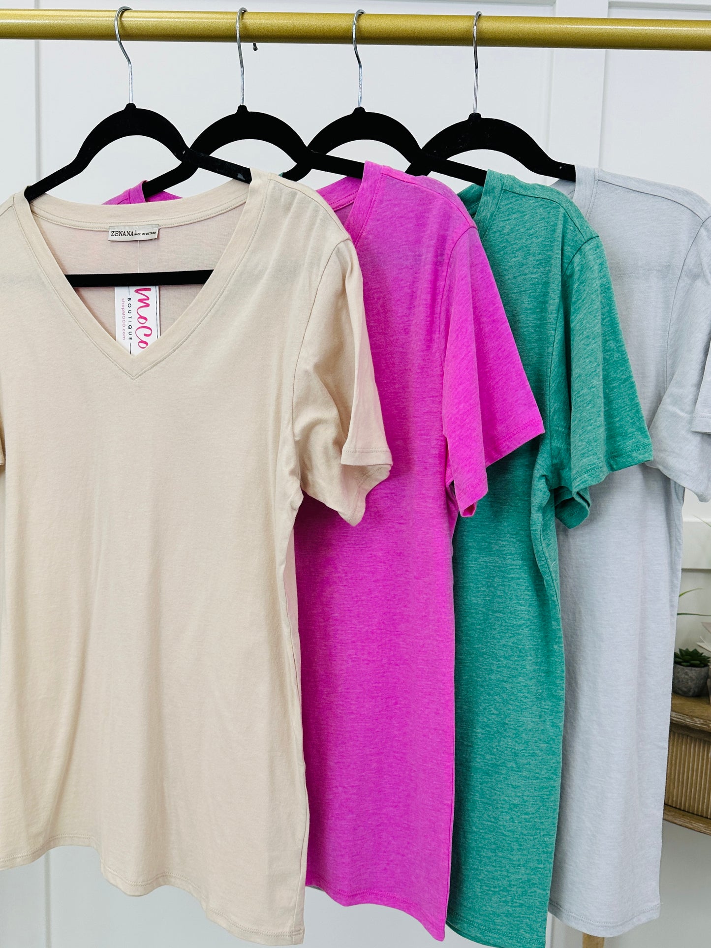 Laidback Luxe Tee in Multiple Colors