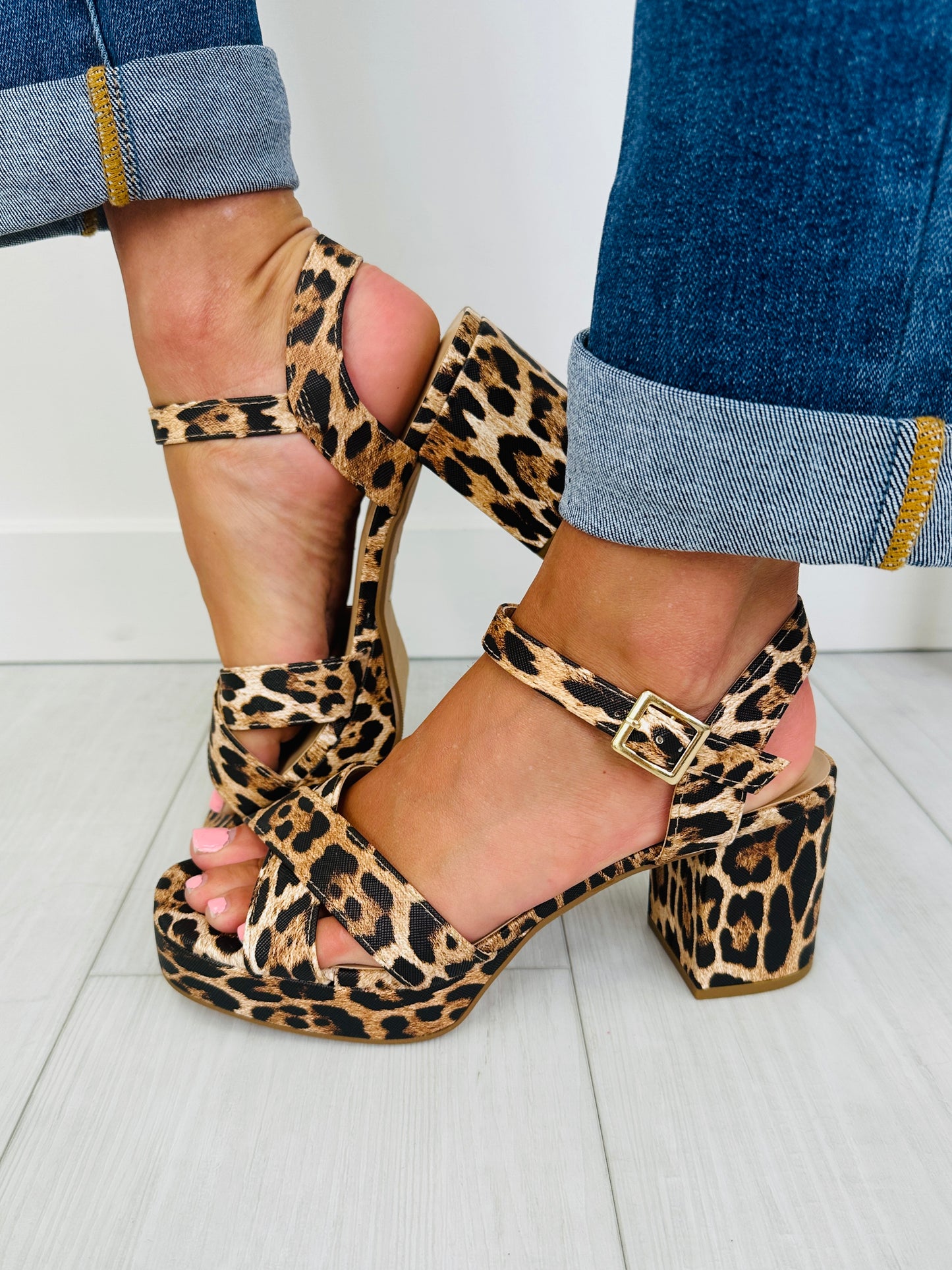 Talk Of The Night Heels In Leopard