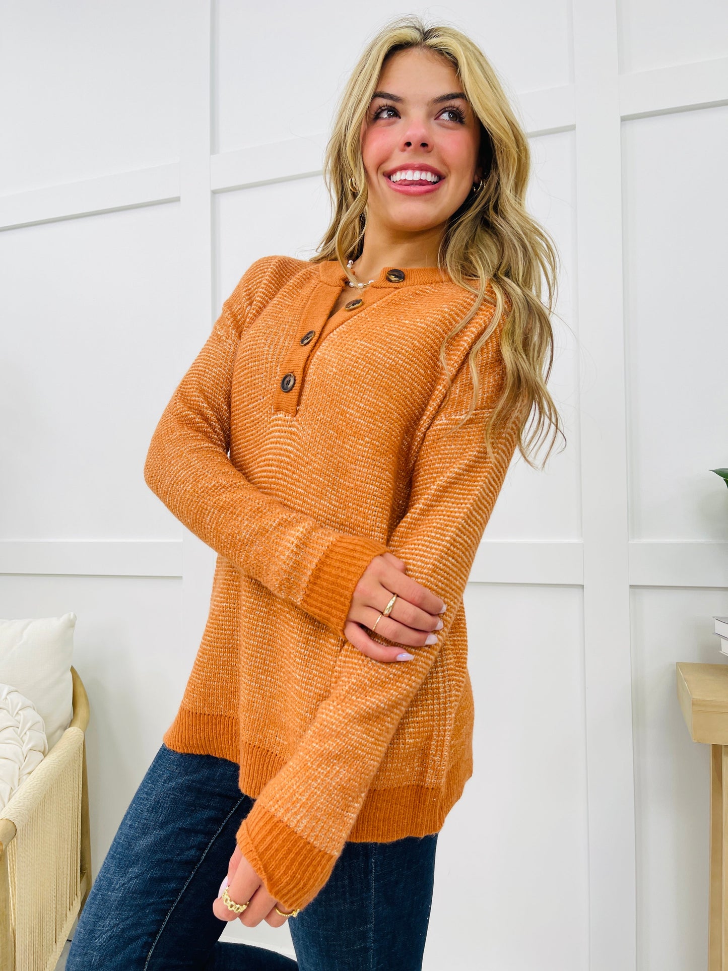 Sweet Like Pumpkin Pie Sweater