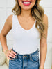 Cropped Reversible Shapewear Tank- Multiple Colors!