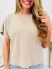 Woven Ease Top