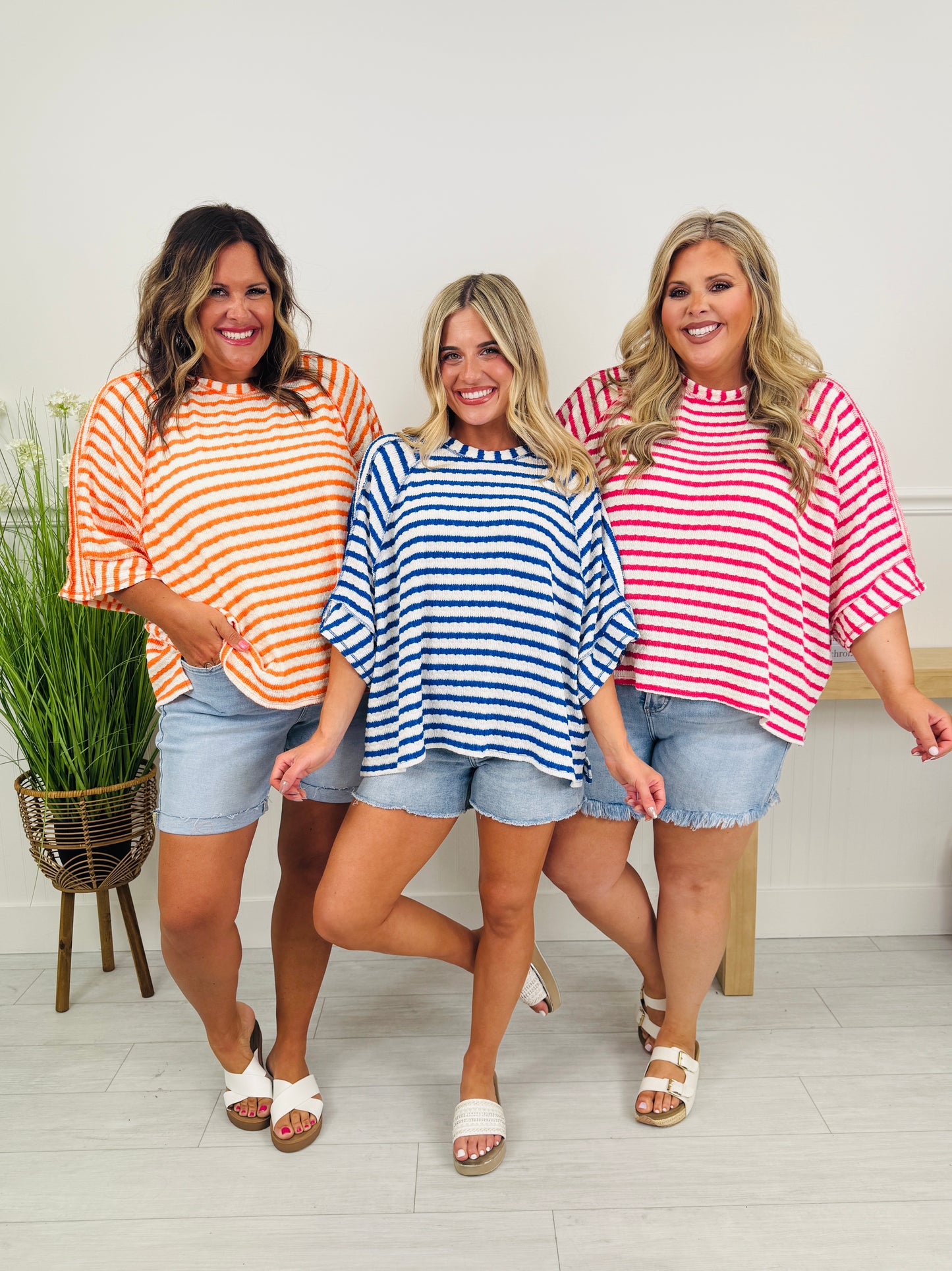 Stripe Season Top in Multiple Colors