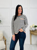 Seaside Stroll Sweater In Gunmetal