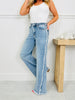 Judy Blue Make Your Statement Retro Wide Leg Jeans