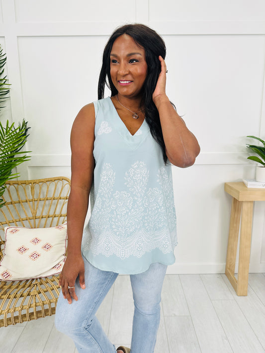 Peaceful Petals Tank Top