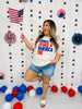 Loves Jesus And America Too Graphic Tee