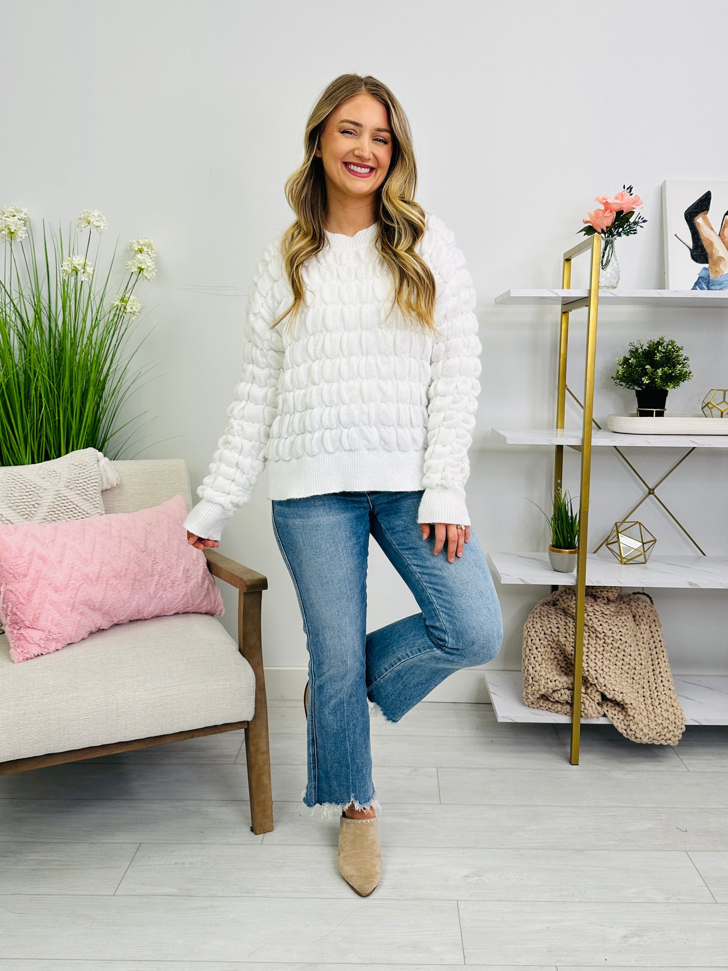Cloud Cascade Sweater