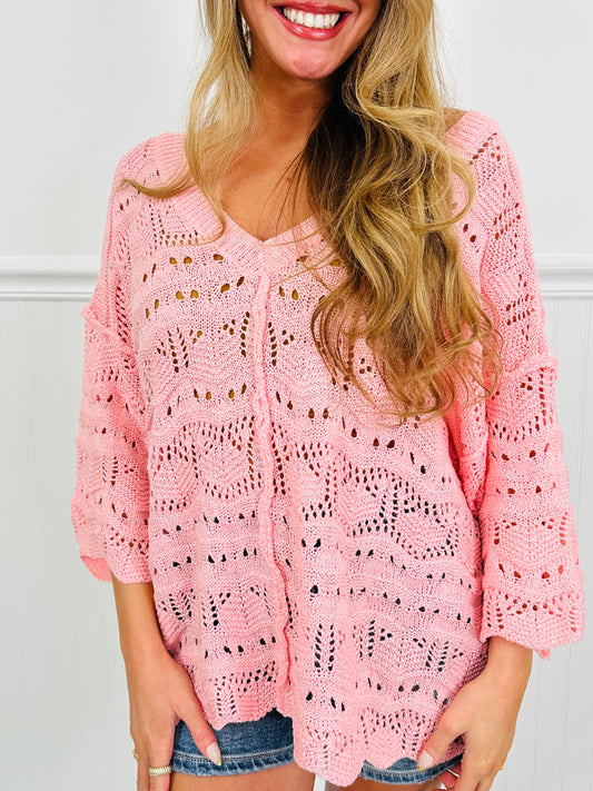 The Current Classic Top In Pink