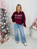 Go Jesus It's Your Birthday Graphic Crewneck Sweatshirt